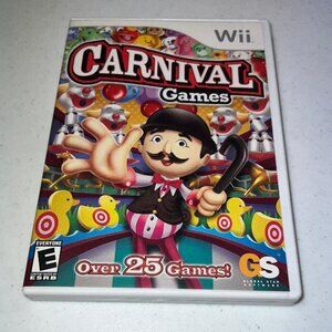 Nintendo Wii Carnival Games Video Game